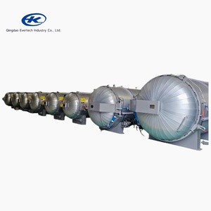 Vulcanizzatore a Vapore Orizzontale Autoclave per Prodotti in Gomma - Product Image 5