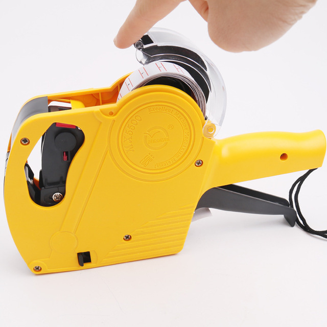 Lightweight ABS Price Tag Printing Labeller Price Label Machine Handheld Label Maker