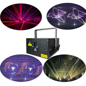Club Max15 fb4 Logiciel Ilda Contrôleur Laser 15w Rvb Laser Luminaire Spectacle Projecteur