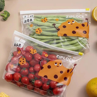 Système d'emballage hermétique premium pour la conservation des aliments, en matériau EVA – Fermeture éclair réutilisable et étanche pour salades et plats gastronomiques