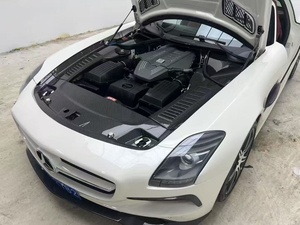 แผ่นกันกระแทกเครื่องยนต์คาร์บอนไฟเบอร์สำหรับ Mercedes-Benz SLS ฝาครอบแผ่นกันกระแทกเครื่องยนต์คาร์บอนไฟเบอร์ SLS ชุดแต่งคาร์บอนไฟเบอร์ SLS - Product Image 2