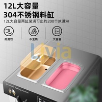 Vente - Machine à glace molle de table entièrement automatique à faible consommation d'énergie, fabriquée en Chine