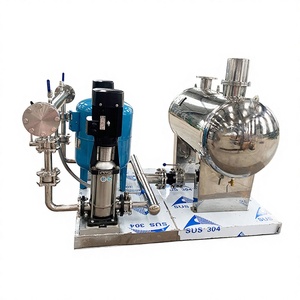 Unidad de Suministro de Agua a Presión Constante Multietapa Vertical Antibalas OEM/ODM de Frecuencia Variable de Alta Presión IP55 SS316L - Product Image 1