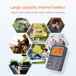 OINGLV QL-01 <span class=keywords><strong>numérique</strong></span> AM/FM 2 bandes stéréo récepteur de musique multi-fonction <span class=keywords><strong>Mini</strong></span> MP3 Radio affichage <span class=keywords><strong>numérique</strong></span> écran LCD Rechargeable - Product Image 5