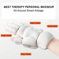 Masseur de mains sans fil multifonctionnel, outil de massage des mains avec compression d'air chauffante