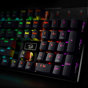 Redragon K556 RGB con <span class=keywords><strong>tastiera</strong></span> meccanica con cavo con <span class=keywords><strong>tastiera</strong></span> aggiornata e schiume assorbenti il rumore con Base di <span class=keywords><strong>tastiera</strong></span> da gioco in alluminio a caldo - Product Image 6