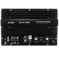 Carte mère d'amplificateur de subwoofer de voiture ZYSY PA-80D 10 pouces 12, V1.0, carte audio haute puissance 1000W