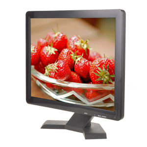 17 inch Vuông <span class=keywords><strong>LCD</strong></span> CCTV Monitor với VGA BNC âm thanh HD cổng cho giám sát phụ kiện - Product Image 1