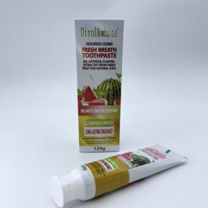 Dentifrice à la pastèque en gros ODM OEM, fraîcheur respiratoire durable, nettoyage des dents, protection des dents sensibles, usage domestique - Product Image 1