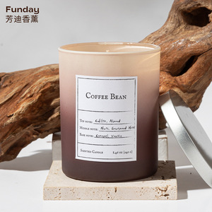 Canderful Juniper & Lavender Scented Candle 8.46 Oz Soy Wax Metal Cap Gradient Color Cup Shaped - Product Image 2