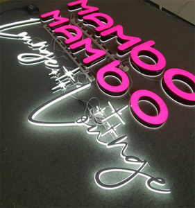 Panneaux LED d'extérieur pour magasin Panneaux LED 3D illuminés pour magasin d'affaires Signaux LED éclairés à l'avant Lettres pour canal - Product Image 5