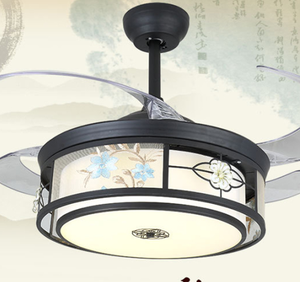 <span class=keywords><strong>Ventilateur</strong></span> de plafond de prix bon marché de <span class=keywords><strong>lustre</strong></span> de tradition chinoise avec la lumière menée par télécommande - Product Image 4