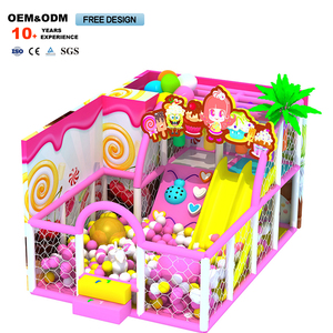 Set de Juegos Infantiles Pequeños para Interiores con Tobogán y Piscina de Pelotas, Área de Juego Suave para el Hogar, Centro de Juegos o Centro Comercial - Product Image 1
