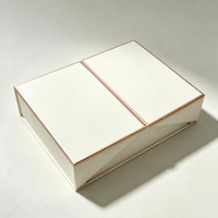 Boîtes cadeaux rigides en papier personnalisées pour les soins de la peau avec inserts en mousse sur mesure, plusieurs options de taille disponibles