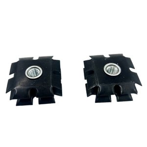 Xin Accessories – écrou à ressort M6 en forme de fleur de prunier pour connexion de tube de fourche de vélo de montagne, acier au manganèse de qualité A, oxydation noircissante - Product Image 3