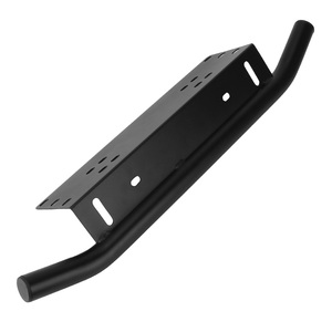 Aluminum Off Road LED Frame Holder Front Bumper License Plate SUV <b>Lamp</b> Holder Universal Mount Bracket - Product Image 5