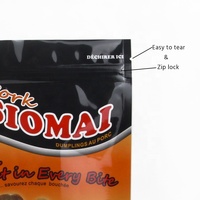 Sachet Doypack Ziplock Imprimé par Gravure, Résistant à l'Humidité et Adapté au Congélateur, pour Bâtonnets de Poisson, Fabrication OEM