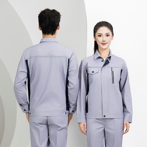 Électricien d'usine personnalisé Ingénieur de réparation Personnel de chaudière Mécanicien minier Construction Charbon Pétrole Station-<span class=keywords><strong>service</strong></span> Uniforme de travail Vêtements de travail - Product Image 2