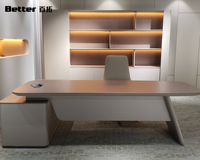 Bureau de direction moderne et luxueux - Nouveau bureau de direction de style chinois, offrant confort et luxe pour le patron.
