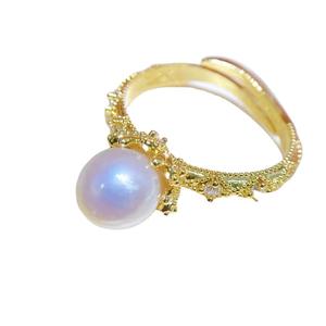 European and American Popular Retro Royal Countryside Style Fashion Simple Design <b>Freshwater</b> AK <b>Pearl</b> Ring <b>Bracelet</b> - Product Image 5