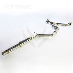 HOTWAVE Factory Hot sell performance hotwave catback per vw golf mk7 r per VW <span class=keywords><strong>GOLF7</strong></span> 18-20 GTI 2.0T MK7.5 scarico catback - Product Image 3