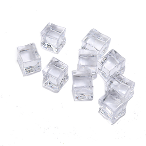 Selens hautement Transparent simuler photographie accessoire glaçons artificiels accessoires écrasés pour fruits Cola Champagne bière Whisky - Product Image 1