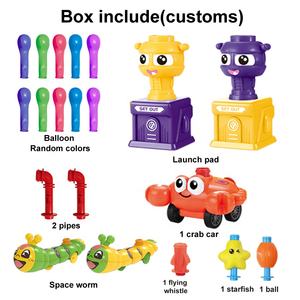 รถบอลลูนของเล่นเพื่อการศึกษาสำหรับเด็ก,สินค้ามาใหม่ทดลองวิทยาศาสตร์แรงเฉื่อยตัวปล่อยแรงบินบอลลูนอากาศของเล่นเพื่อการศึกษาสำหรับเด็ก - Product Image 5