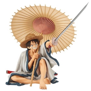 Une Pièce GK <span class=keywords><strong>Kimono</strong></span> Singe D <span class=keywords><strong>Luffy</strong></span> 14cm Anime Action Figure Modèle Chapeau De Paille <span class=keywords><strong>Luffy</strong></span> Figma Poupée Collecte Jouets Décoration De Bureau - Product Image 2