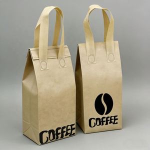 Sac isotherme non tissé personnalisé avec logo imprimé pour la livraison de café, de repas rapides et de traiteur, idéal pour les restaurants. - Product Image 1