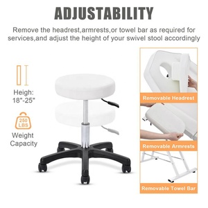 Nouveau style, fauteuil de massage pas cher, super hypnotherapie, fauteuils de massage portables, fauteuil facial durable pour institut de beauté - Product Image 5