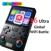 Console de jeu portable originale 2026 J36 Ultra avec Wi-Fi pour Android et jeux PSP, compatible Android 10