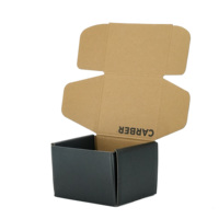 Boîte d'emballage en carton ondulé personnalisée avec impression de logo, boîte pliante durable pour l'expédition e-commerce, la vente au détail et le stockage