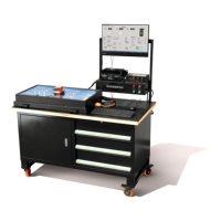 Système de formation professionnel pour l'assemblage et la maintenance de batteries de véhicules électriques, destiné à la certification des compétences automobiles et aux laboratoires industriels