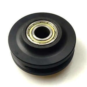 Daftar baru pintu panah tunggal bentuk furnitur rel geser ramping Aksesori Kit perangkat keras rel pintu gudang - Product Image 6