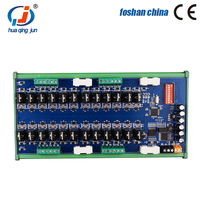 Huaqingjun-Placa de salida de Transistor de expansión, 24 canales, RS485, Modbus, RTU, protocolo de comunicación, DC, para PLC