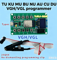 Herramienta Profesional para Reparación de Pantallas LCD de TV, Programador TU KU MU BU NU AU CU DU VGH/VGL con Clip de Programación 25QXX sin Desmontaje