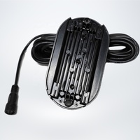 Kit de 4/6/8/10/12/16/20 éclairages LED RGBW multicolores 57 LED pour camion tout-terrain, éclairage d'ambiance pour remorque, télécommande Bluetooth