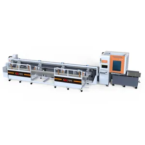 Máquina cortadora de tubos láser completamente automática de alta velocidad 3D profesional G120 Corte de forma arbitraria para múltiples tipos de tubos