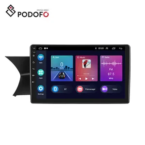 Podofo安卓汽车收音机9 ''2 Din自动放射自显影，适用于奔驰C级2011-2014 Carplay安卓汽车蓝牙无线汽车配件