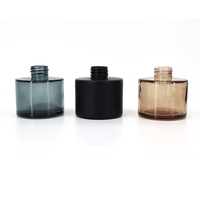 Bouteille vide de diffuseur d'arômes et d'huiles essentielles cylindrique, aromatique, 100ml/120ml, pour rafraîchisseur d'air, avec bâtonnet volatil