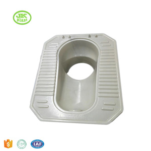 Cuvette de toilette blanche en ABS avec design moderne et épuré, modèle JK <span class=keywords><strong>PLAST</strong></span> JK005 pour WC d'hôtel - Product Image 1