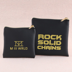 Bolsa de Embalaje de Joyería de Piel Sintética de Lujo con Cierre y Broche, con Logotipo Personalizado, para Exhibición de Joyería - Product Image 5