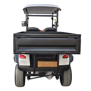 Voiturette de <span class=keywords><strong>golf</strong></span> électrique haut de gamme avec benne de chargement et remorque - Product Image 5