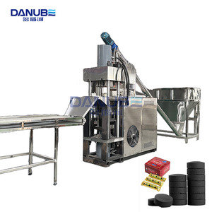 Automatic Hookah Charcoal Machine Briquetting Machine Used Peanut Shells Biomass <b>Carbonization</b> Powder Molding Machine - Product Image 1
