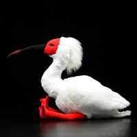 Juguetes de Peluche Personalizados de Ibis Crestado, Fabricación OEM/ODM, Peluche para Regalos de Festivales y Promoción Empresarial