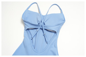 Combinaison de sport pour <span class=keywords><strong>femme</strong></span>, style yoga évasé, avec logo personnalisé, sexy, extensible, une pièce, pour la gym et l'entraînement - Product Image 6