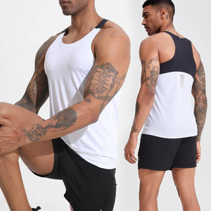 Camiseta sin Mangas de Algodón de Calidad 2026 para Hombre, Chaleco Deportivo con Logotipo Personalizado, para Fitness - Product Image 4