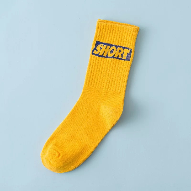 Short jaune