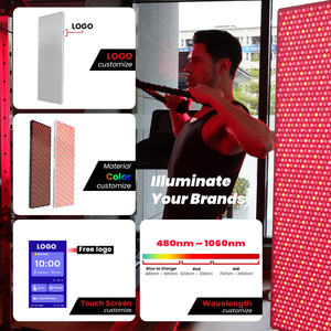 Ideotherapy mesin terapi lampu Led wajah profesional, lampu inframerah Sauna terapi Panel lampu merah untuk penggunaan rumah - Product Image 6