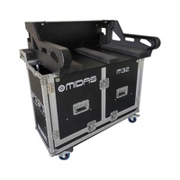 Console de mixage numérique Midas M32 personnalisée, étui de transport hydraulique, système de sonorisation portable pour extérieur, équipement de sonorisation, étui de transport